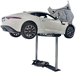 Car on an IG210W Inground Lift 